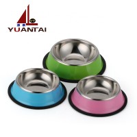 Stainless steel cat bowl Novelty Pet Bowls Feeder Dog Bowls non slip thicken pet bowl