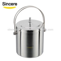 Factory cheap price Mini ice bucket Double wall Portable 1.0L/1.4L /2.0L