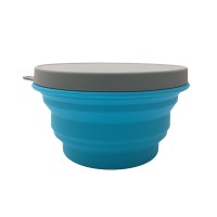 Foldable Silicone  Eco Food Container Pet Bowl