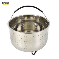 Wholesale Cheap 18/8 Stainless Steel Steamer Basket Eco-friendly Pressure cooker steamer egg basket