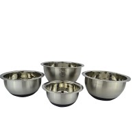 Simple style kitchen multifunction stainless mixing bowls sets with lids